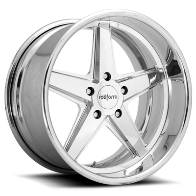917 roues forgées rotiformes argentées lumineuses rotiformes pour Porsche 911