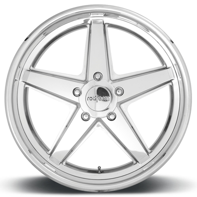 917 roues forgées rotiformes argentées lumineuses rotiformes pour Porsche 911