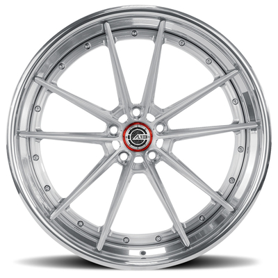Jantes profondes AL13 R30 R-SERIES de roues de Chrome de plat de 22 pouces 3PC