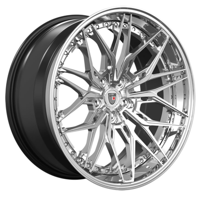 Anrky S3-X1 Porsche 991 options de Matt Black 3PC de roues de Turbo S