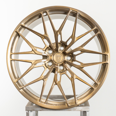 Anrky S1-X1 Porsche 992 roues de Turbo S a chancelé des rais