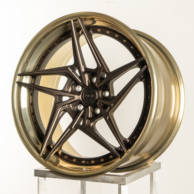 Anrky S3-X3 Ferrari a forgé les jantes en aluminium de roues 16in à 26in