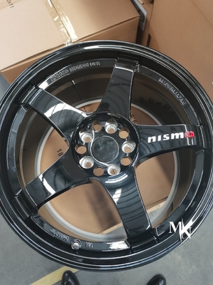 Rayons GTR Volk de Nissan Skyline R34 R33 R32 emballant les roues forgées Nismo LMGT4