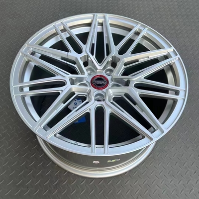 Le satin Vossen argenté a forgé des roues que l'HYBRIDE A FORGÉ la SÉRIE HF-7