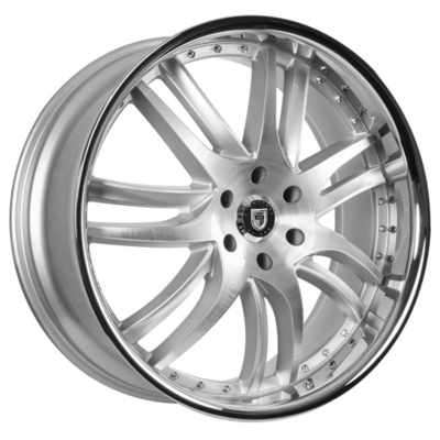 Le profil 2PC de Lexani a forgé des roues avec l'alliage d'aluminium profond du plat 6061-T6 de lèvre de solides solubles