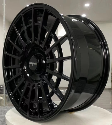 Alliage d'aluminium forgé rotiforme rotiforme des roues 6061-T6 de Las-r Monoblock