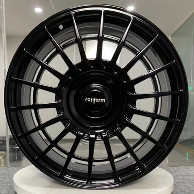 Alliage d'aluminium forgé rotiforme rotiforme des roues 6061-T6 de Las-r Monoblock