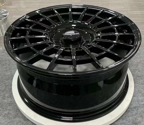 Alliage d'aluminium forgé rotiforme rotiforme des roues 6061-T6 de Las-r Monoblock
