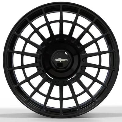Alliage d'aluminium forgé rotiforme rotiforme des roues 6061-T6 de Las-r Monoblock