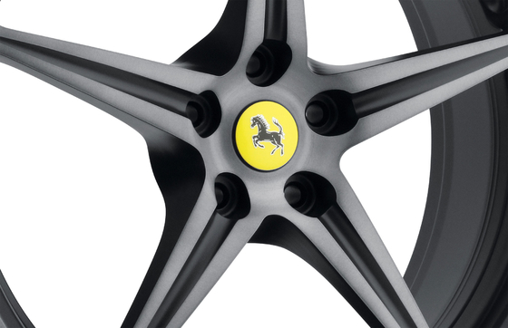 La conception Ferrari d'OEM a forgé des roues pour 458 l'alliage d'aluminium de l'Italie 6061-T6