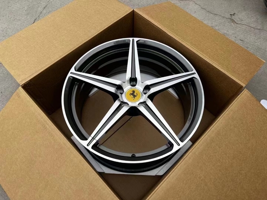 La conception Ferrari d'OEM a forgé des roues pour 458 l'alliage d'aluminium de l'Italie 6061-T6