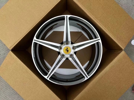 La conception Ferrari d'OEM a forgé des roues pour 458 l'alliage d'aluminium de l'Italie 6061-T6
