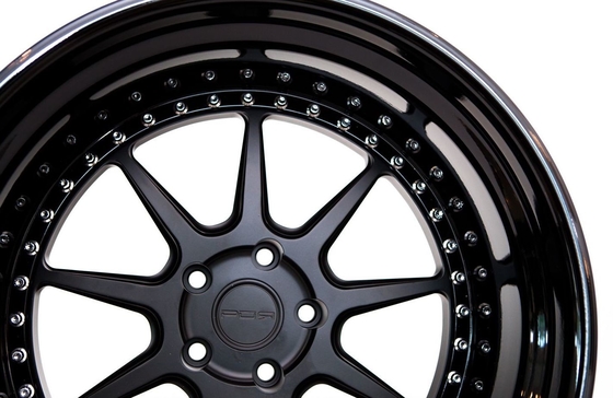 Les 3 morceaux profond du plat PUR LG08 ont forgé des roues ont adapté des finitions aux besoins du client