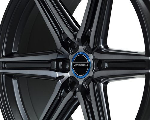 Jantes forgées Vossen HF6-2 noires brillantes teintées pour Ford F-150 Raptor Escalade