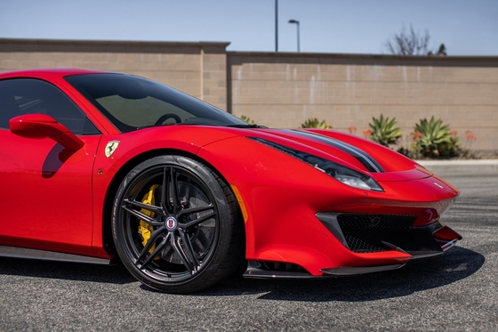 Les jantes de luxe HRE P107SC Monoblock ont forgé des roues pour Ferrari 488 Pista