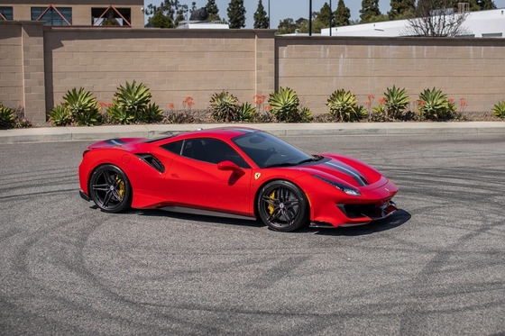 Les jantes de luxe HRE P107SC Monoblock ont forgé des roues pour Ferrari 488 Pista