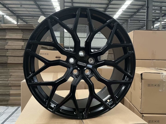 Roues forgées noires de satin de Vossen HF-2