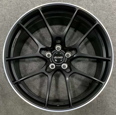 La finition G025 faite sur commande de EMBALLAGE de VOLK a forgé des roues
