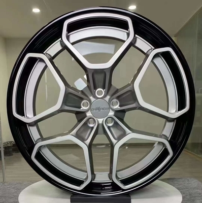 Les 2 morceaux rotiforme de HUR ont forgé l'alliage d'aluminium des roues 6061-T6
