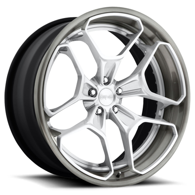 Les 2 morceaux rotiforme de HUR ont forgé l'alliage d'aluminium des roues 6061-T6