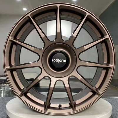 DTM rotiforme a forgé l'alliage d'aluminium des roues 6061-T6