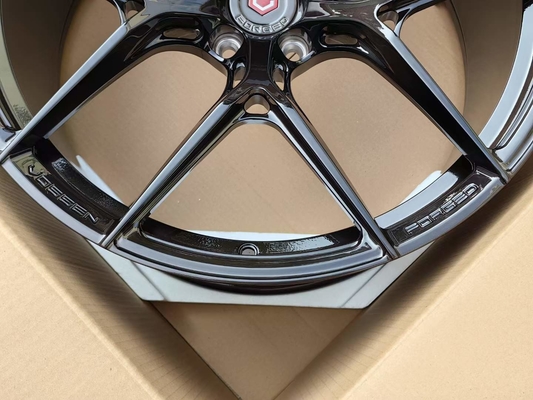 Vossen S21-01 a forgé le visage noir balayé par roues