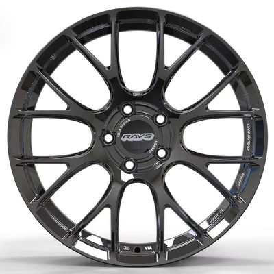 La finition faite sur commande de emballage de noir lumineux du lustre G16 de Volk a forgé des roues