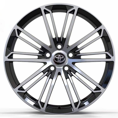 Toyota 19" automobile de forge de conception d'OEM roule le visage usiné