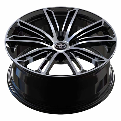 Toyota 19" automobile de forge de conception d'OEM roule le visage usiné