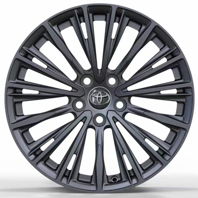 Toyota 18" conception Matt Black Forge Auto Wheels d'OEM pour la couronne de Toyota