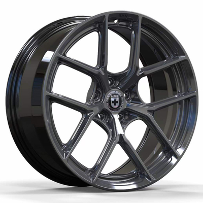 HRE noir hyper P101SC Monoblock borde pour Audi A5