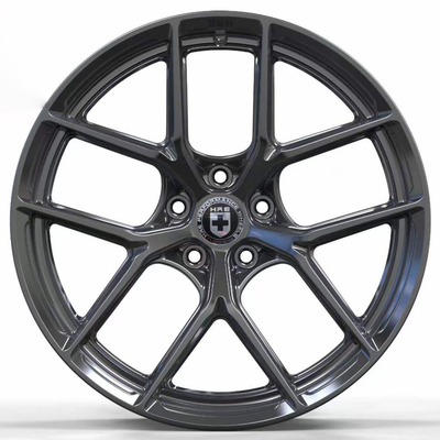 HRE noir hyper P101SC Monoblock borde pour Audi A5