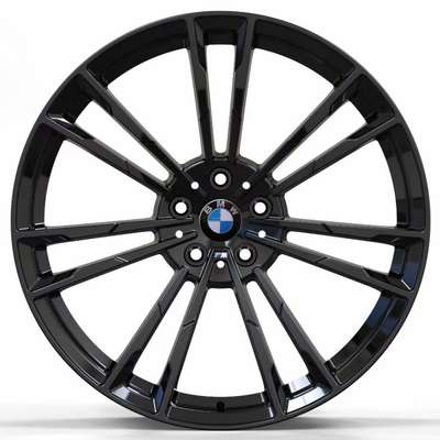 20" annotent les roues forgées noires pour BMW 5 séries