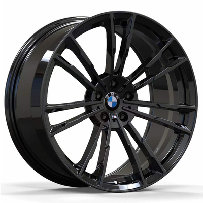 20" annotent les roues forgées noires pour BMW 5 séries