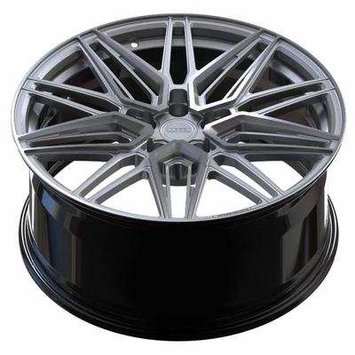 Le satin Vossen argenté HF-7 a forgé des roues pour la terre Rover Range Rover