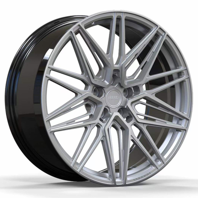Le satin Vossen argenté HF-7 a forgé des roues pour la terre Rover Range Rover