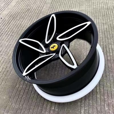 5 rais Ferrari ont forgé des roues pour 458 finition faite sur commande de 488 araignées