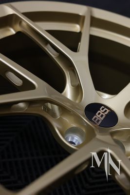BBS FI R Jantes de roues forgées en or