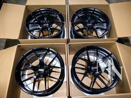 BBS FI R Jantes à roues noires forgées sur mesure pour BMW M2 M3