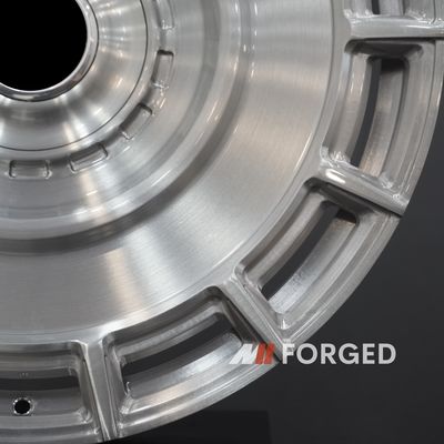 Jantes forgées Mercedes Classe S W222 W223 S63 AMG Brossé Transparent