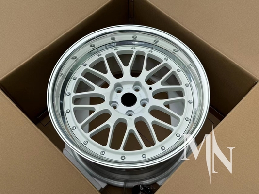 2 pièces de roues personnalisées forgées BBS LM LMR LeMans Jantes en or pour BMW 370z 350z