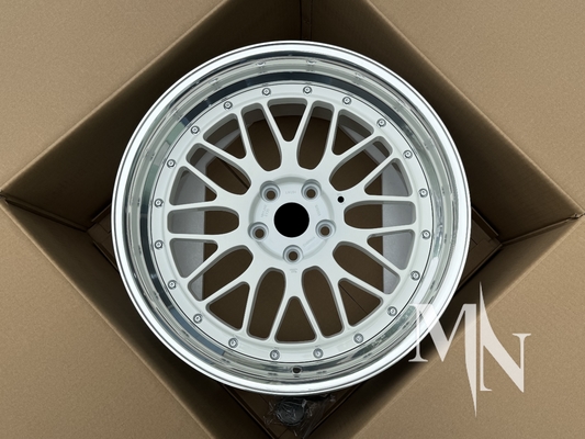 2 pièces de roues personnalisées forgées BBS LM LMR LeMans Jantes en or pour BMW 370z 350z