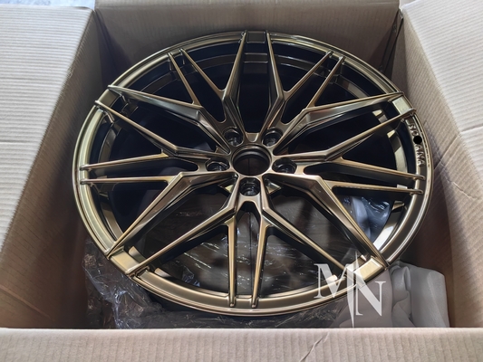 Rohan RFX17 roues en or Pour Nissan GTR R35 R33 R32 370Z 350Z 18 19 20 21 22 pouces Jantes personnalisées