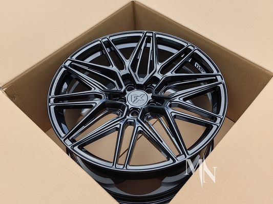 Vossen HF7 roues noires brillantes Pour Audi RS6 C5 C6 C7 C8 18 19 20 21 22 pouces Jantes avant personnalisées