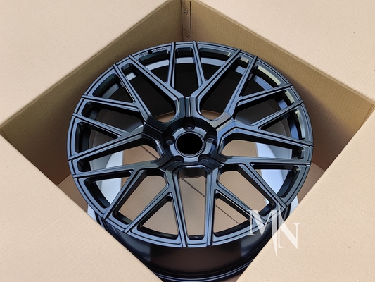 Roue pour Audi R8 Mustang Mercedes 18 19 20 pouces personnalisée en noir bronze brossé en titane