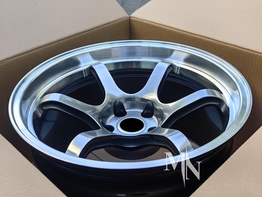 Roues Advan R6 Pour Nissan GTR R32 R33 R34 R35 18 19 20 pouces édition noire Jantes en alliage