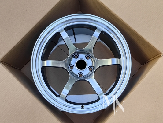 Roues Advan R6 Pour Nissan GTR R32 R33 R34 R35 18 19 20 pouces édition noire Jantes en alliage