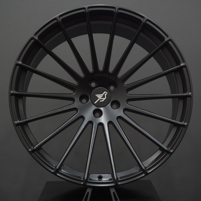 Hamann anniversaire roues forgé profondément concave noir satiné