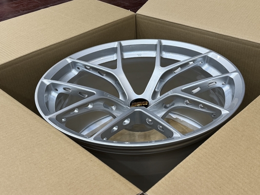 BBS Fi-R EVO roues forgées en argent diamanté