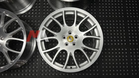 Jantes forgées Ferrari F430 Finition brossée transparente Maining Forged RE-01